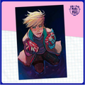 Vash Pomegranate Print