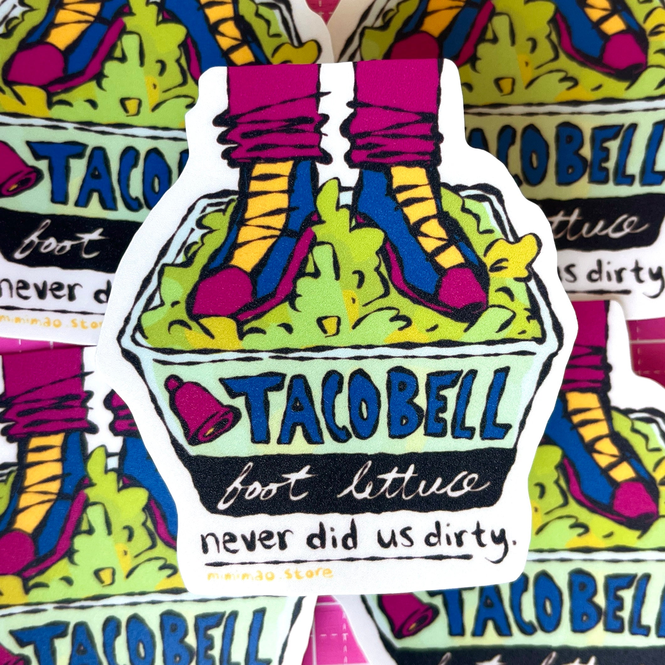 [PREORDER] TacoBell foot lettuce never did us dirty