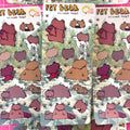 fat bear sticker sheet