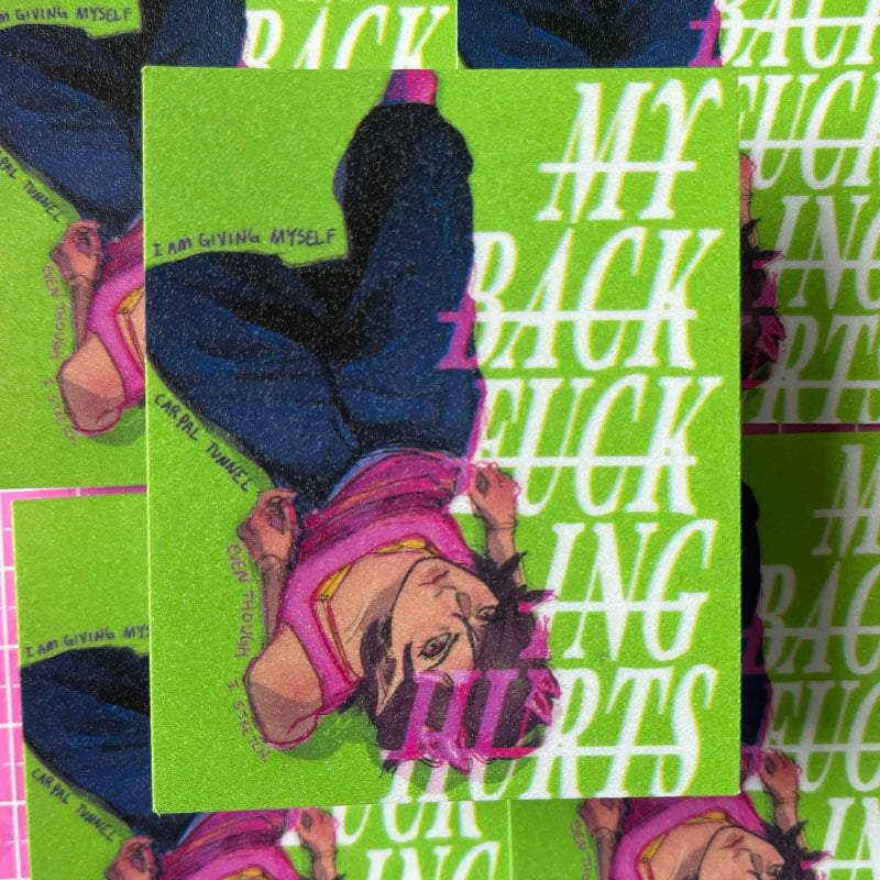 [PREORDER] my back ***ing hurts