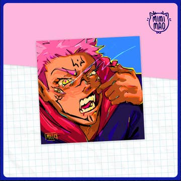 Itadori Sukuna JJK Print